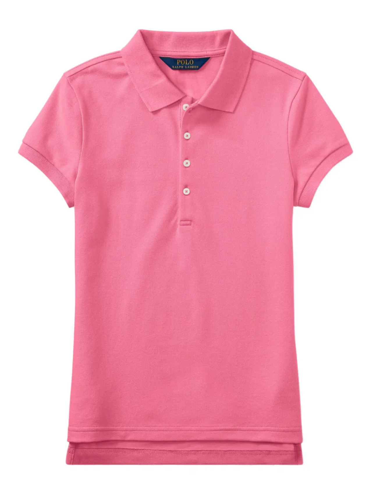 

POLO RALPH LAUREN KIDS рубашка поло с короткими рукавами, розовый