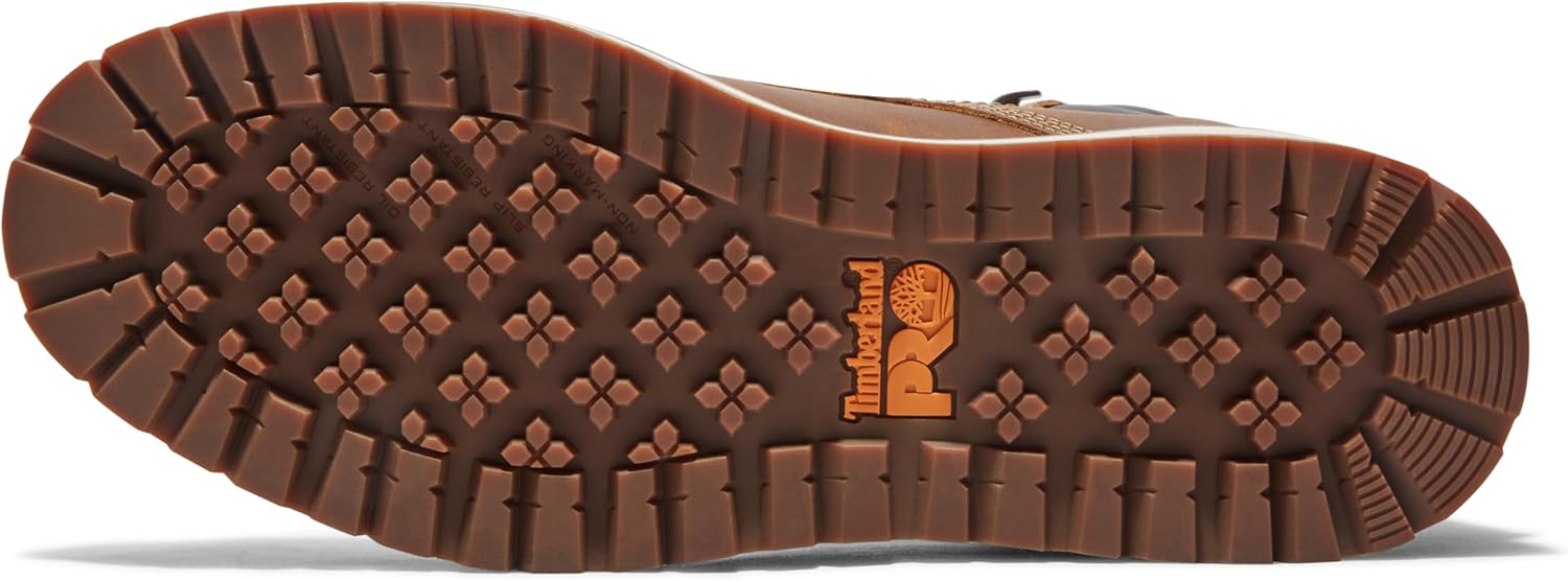 Timberland PRO мужские рабочие ботинки Irvine Wedge 6 дюймов с мягким мысом, Cathay Spice Brown-2024 NEW, размер 8W — фото 4