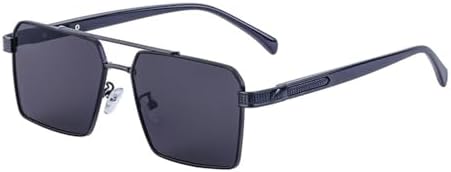 

Солнцезащитные очки в стиле ретро 2027 года для женщин, металлическая оправа с градиентным переходом цвета, мужские очки для вождения, защита от УФ-излучения UV400 MTZJH, 10