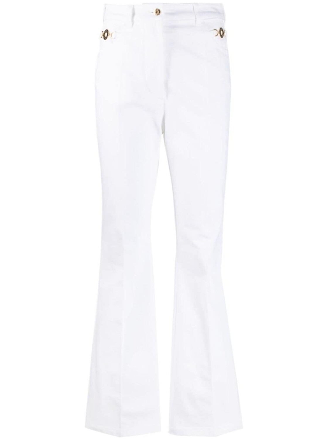

Patou джинсы bootcut с завышенной талией, белый