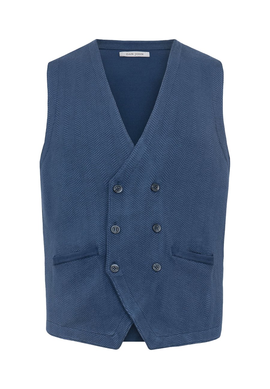 

Куртка Dan John Waistcoat, Blue Avio Herringbone/Blue