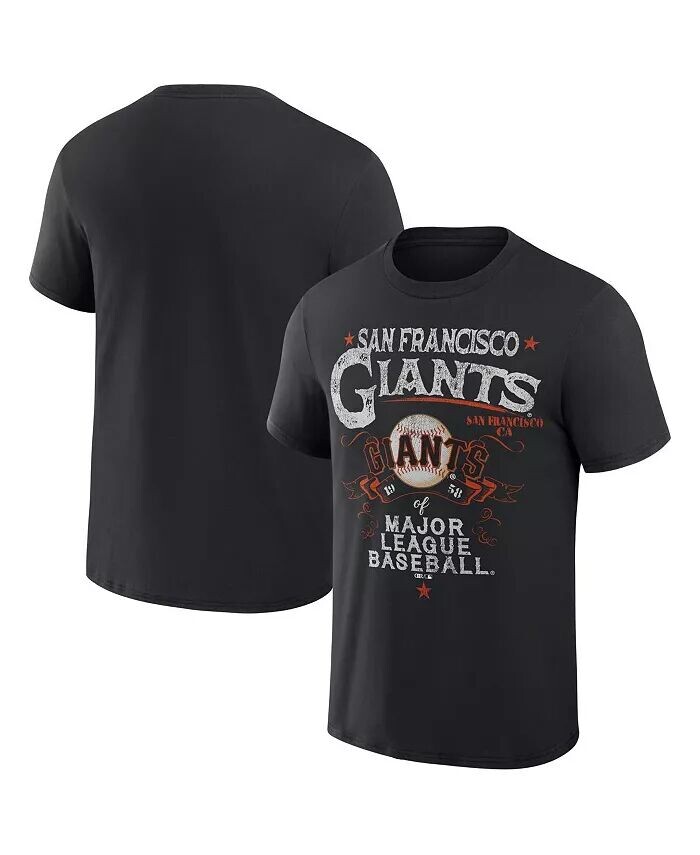 

Черная мужская футболка Darius Rucker Collection by San Francisco Giants Beach Splatter Fanatics