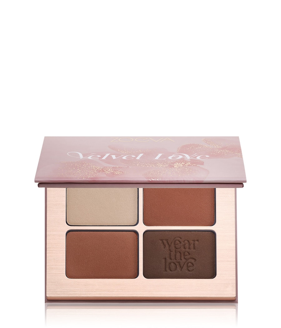 

Палитра теней для век ZOEVA Velvet Love Eyeshadow Quad, Easy Nude Eyes, 1 шт.