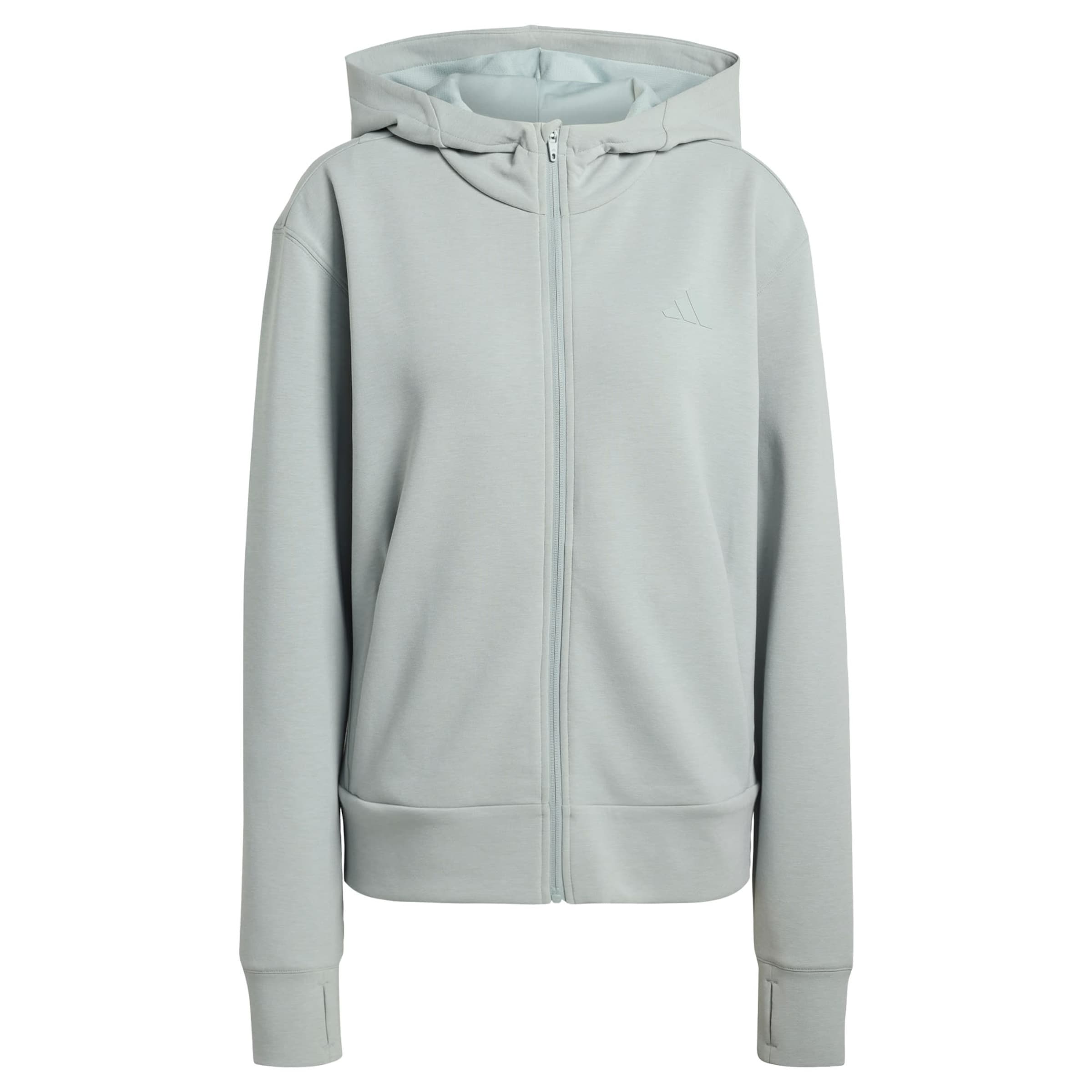 

Adidas Performance Атлетическая худи на молнии 'Designed 4 Training Full-Zip Hooded' в светло-зеленом цвете