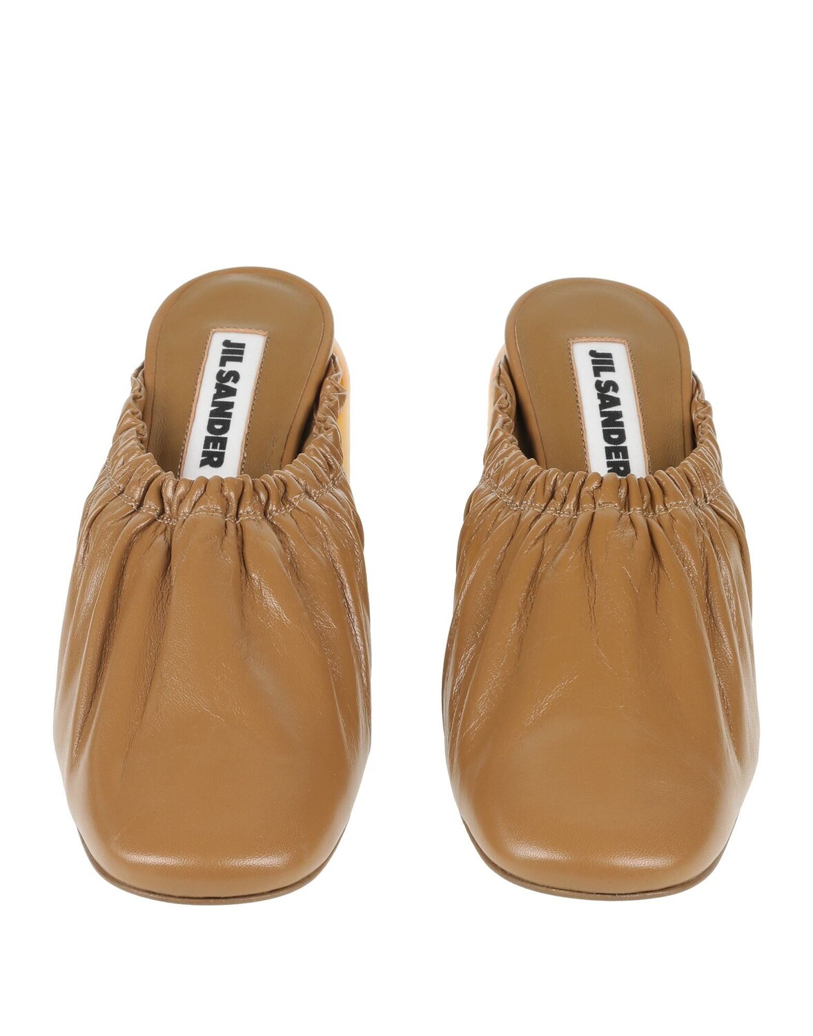 Мюли Jil Sander, хаки — фото 4