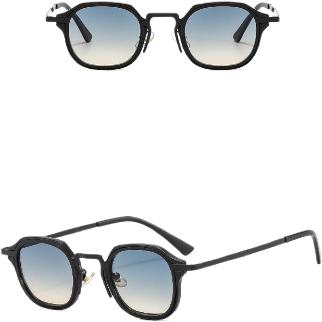 

Солнцезащитные очки с защитой от УФ-излучения UV400 | Металлический панк | Женские | Линзы конфетных цветов для занятий спортом на открытом воздухе и вождения DSVIGF, Black Blue