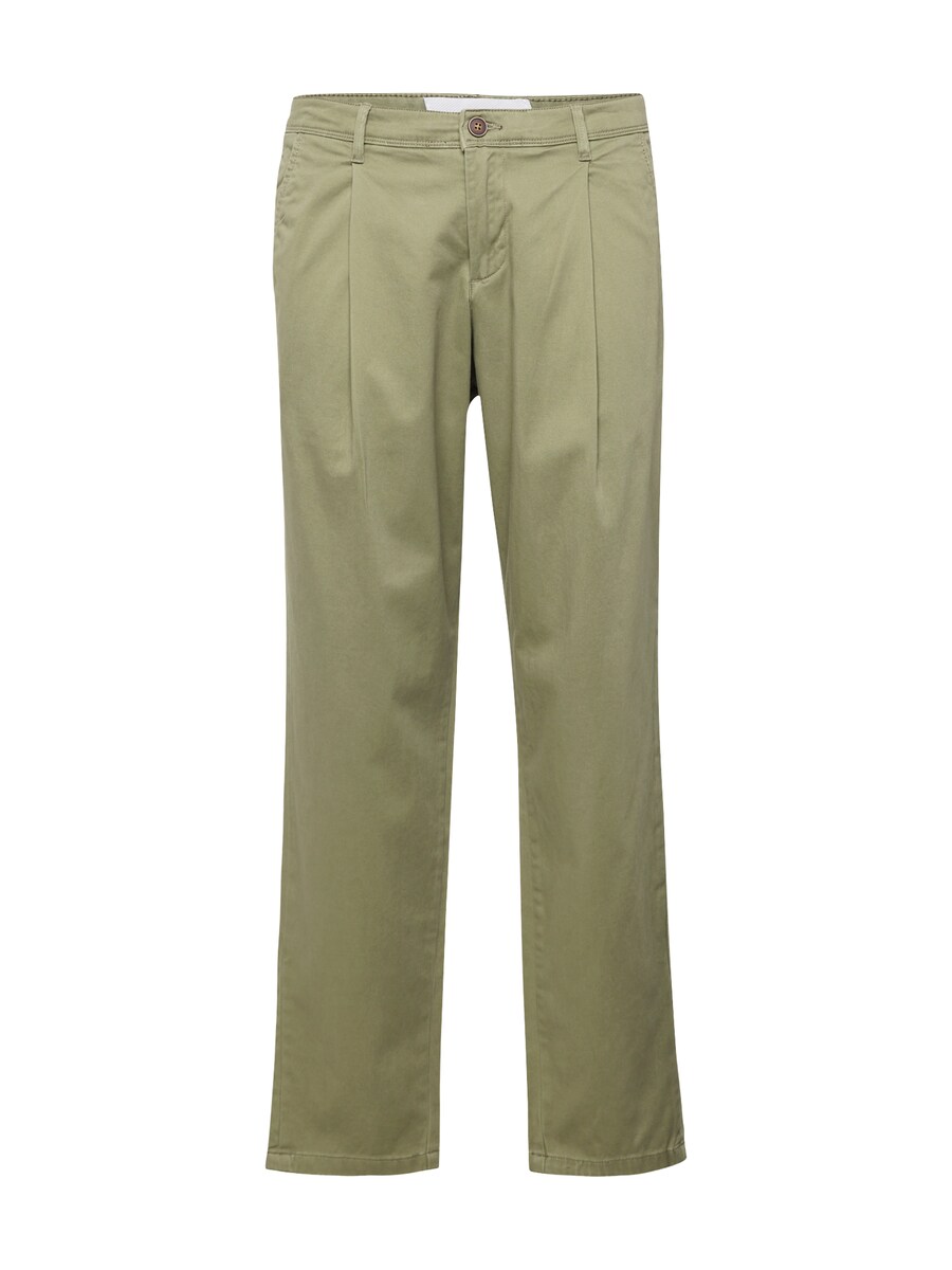 

Обычные брюки со складками спереди JACK & JONES BILL BOWIE, оливковый