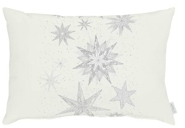 

Декоративная подушка Apelt X-Mas Glam Typ C, 35x10x50 см цвет weiß/silber