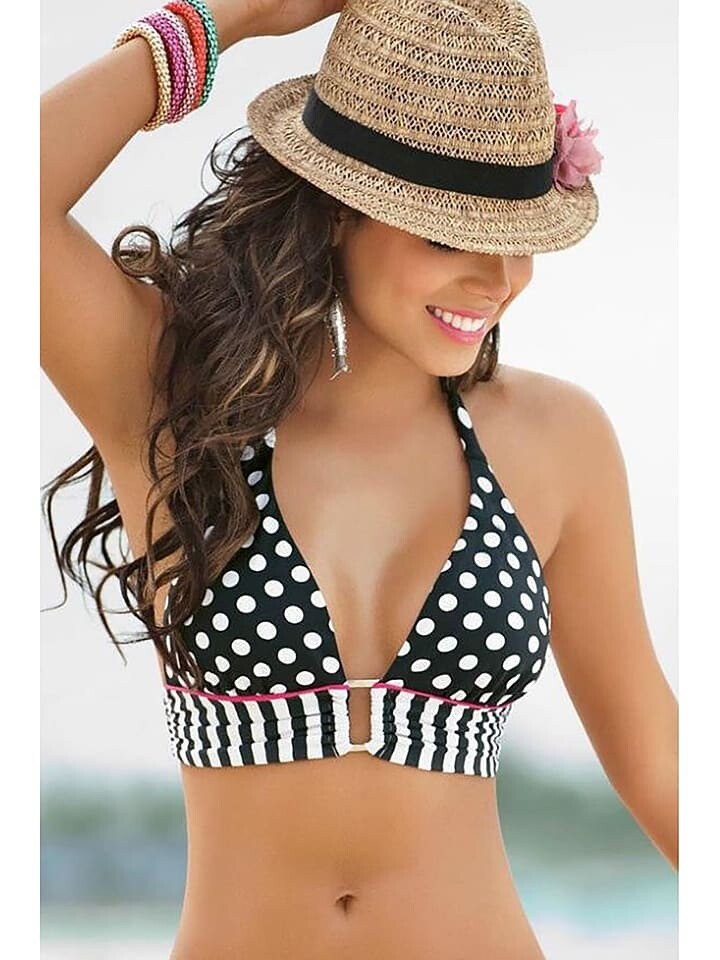 

Верх бикини Angelsin Bikini-Oberteil, черный