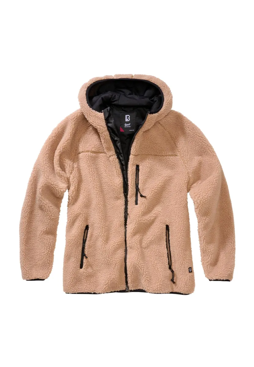 

Куртка всепогодная Brandit " Brandit Ladies teddy Fleece Jacket" (1 шт.), с капюшоном, цвет Camel
