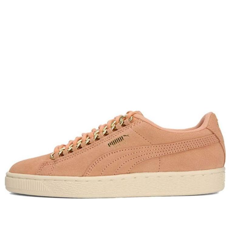 Кеды (WMNS) PUMA Suede x Chain 'Gold' 367352-01, разноцветный