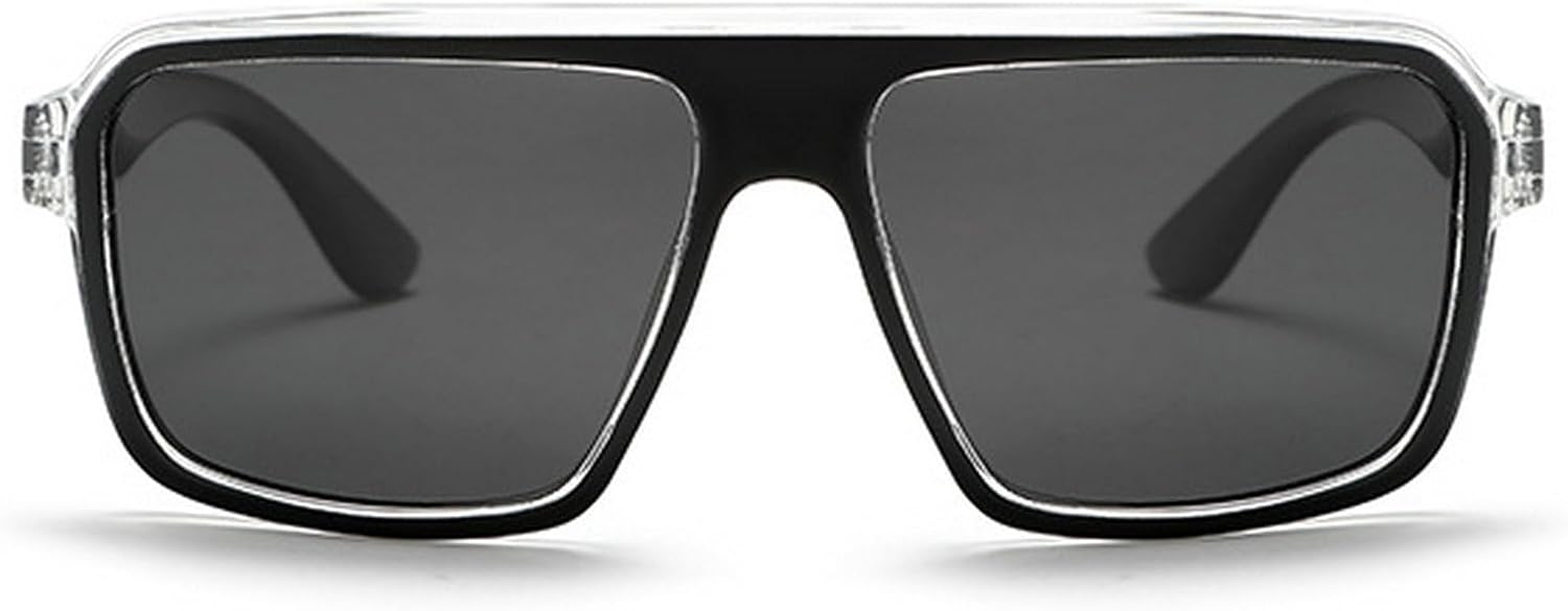 

Ретро-солнцезащитные очки большого квадратного размера с поляризацией для женщин и мужчин в винтажном стиле 70-х годов. Классические большие солнцезащитные очки-пилот mincl, C5