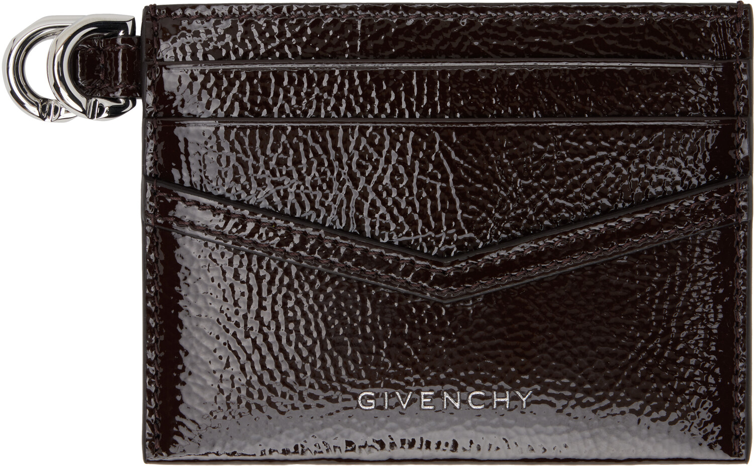 

Коричневый держатель для карт Voyou Givenchy, Ebony brown