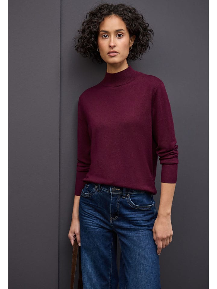 

Street One Водолазка бордового цвета