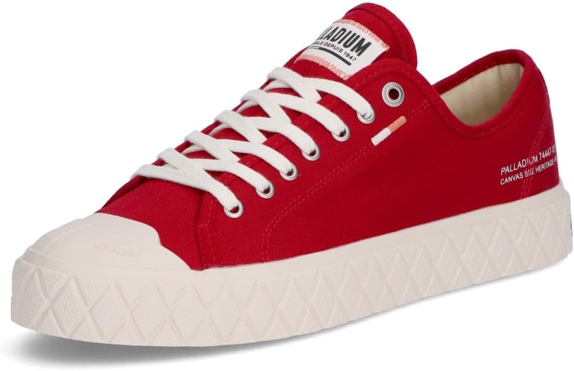 

Унисекс-кроссовки Palladium Palla Ace из органического холста на шнуровке, Chili Pepper