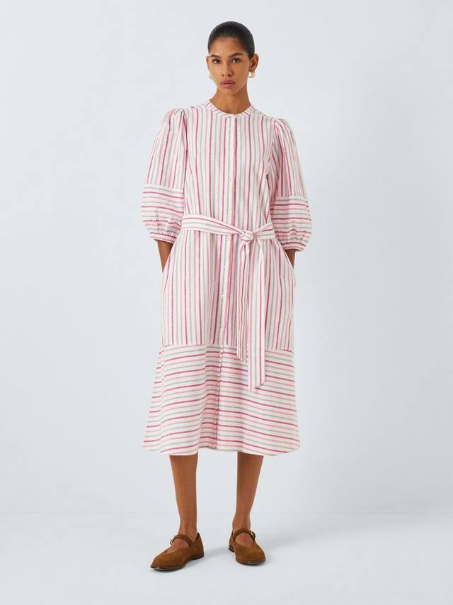 

Платье-рубашка миди thea Barbour, цвет Multi Stripe