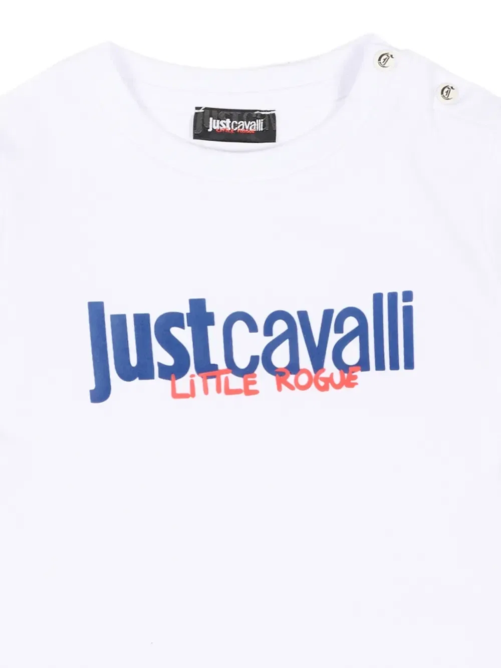 Футболка с короткими рукавами Just Cavalli Kids, белый — фото 3