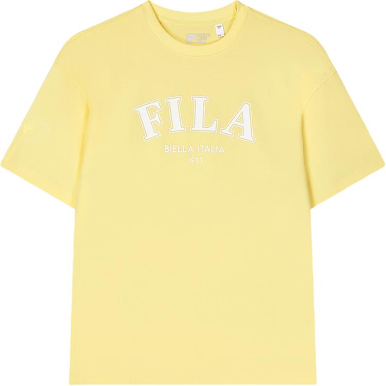 

Футболка унисекс утренняя заря желтая FILA