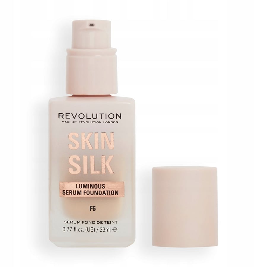 

Makeup Revolution Skin Silk F6 Foundation Serum Среднее покрытие