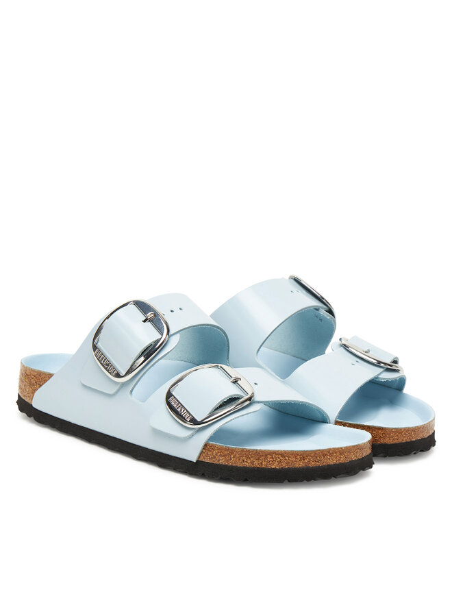 Мюли Arizona Big Buckle Hex 1030374 Birkenstock, голубой — фото 2