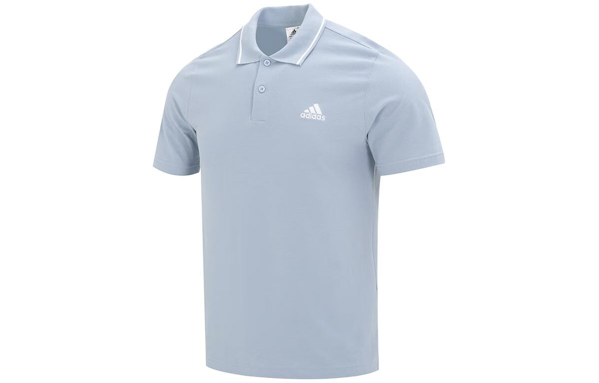 

Adidas Мужская рубашка поло, Серо-голубой