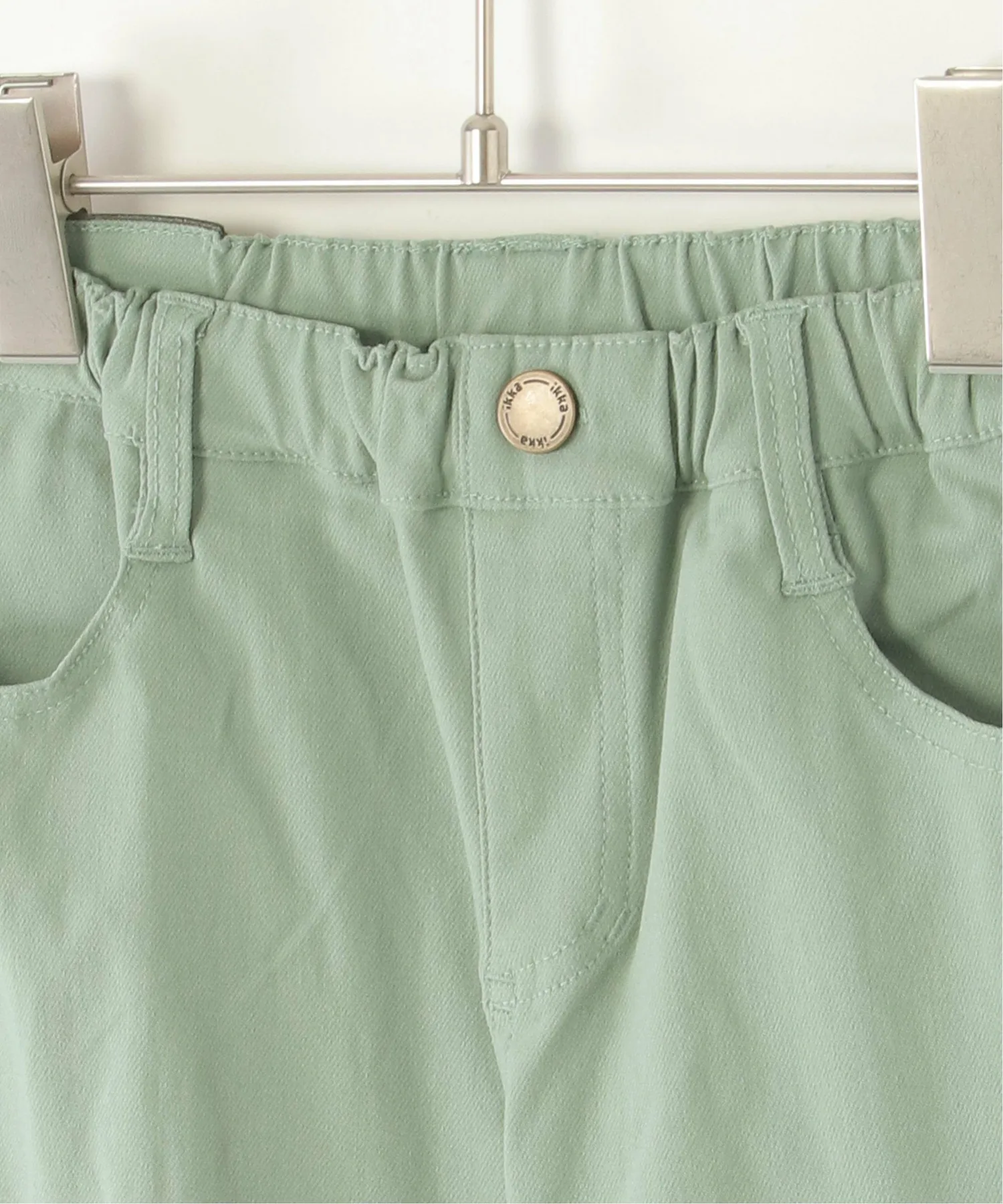 Удобные штаны GOKU, суперэластичные, для девочек (120-160 см) Ikka, Mint green — фото 4