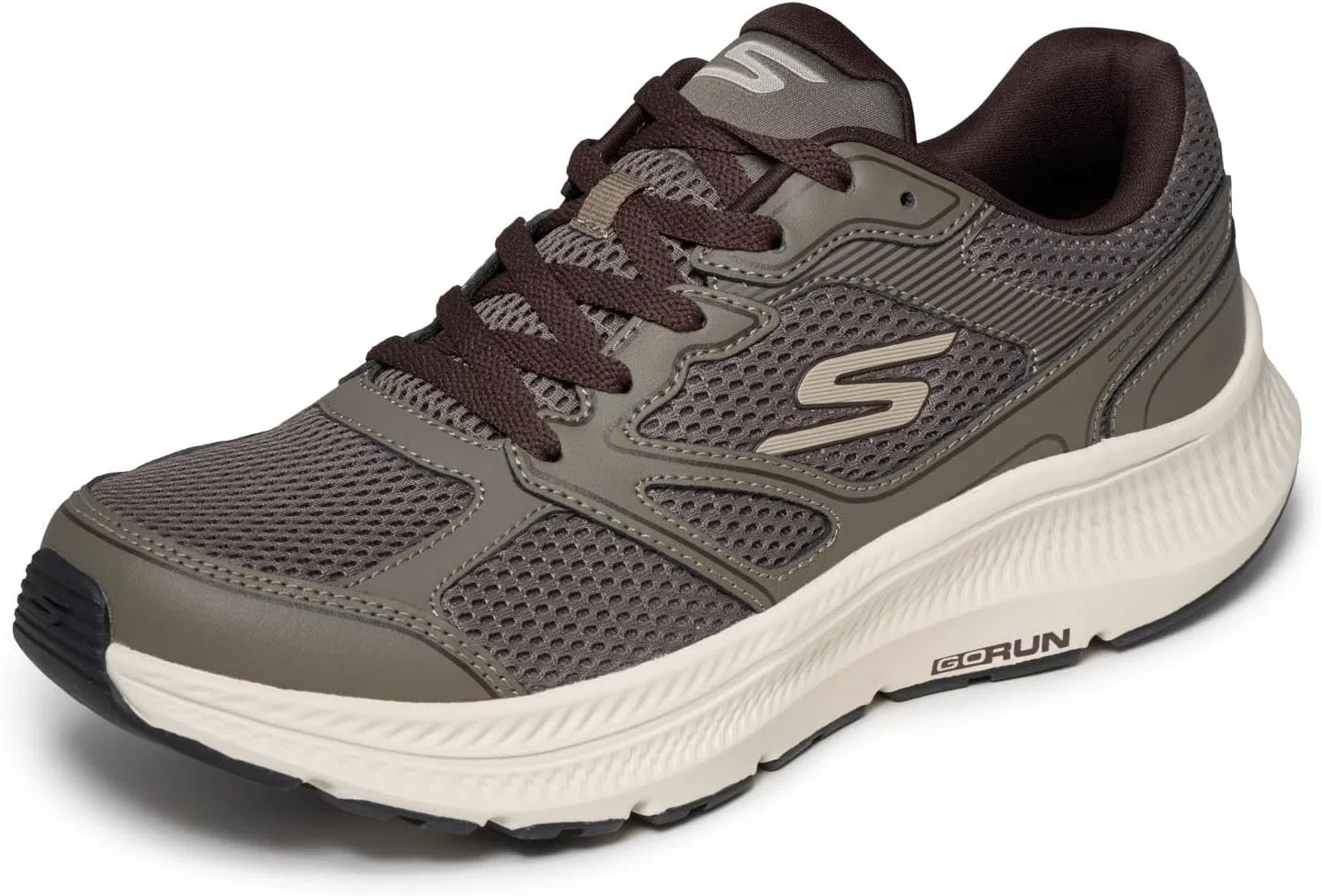 Мужские кроссовки Skechers Go Run Consistent 2.0 Mapleton, 2-Brown Leather Textile
