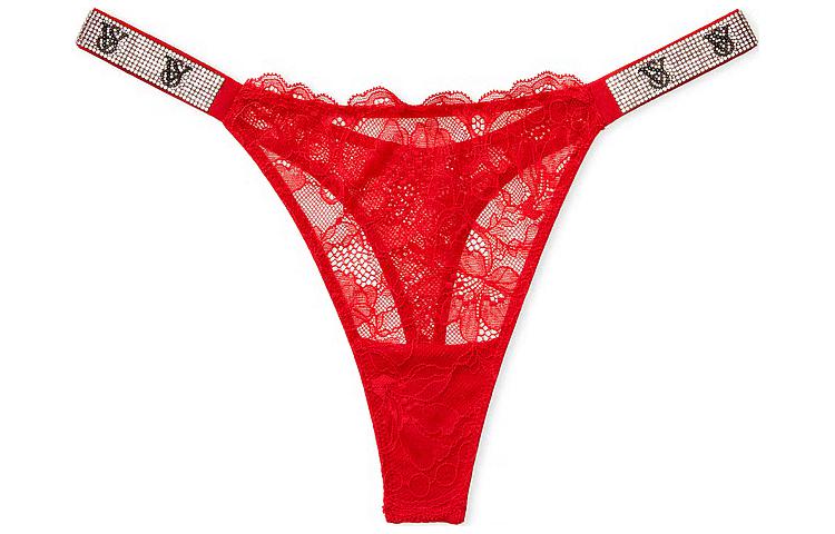 

Victoria's Secret Женские стринги, 1 упаковка, красные
