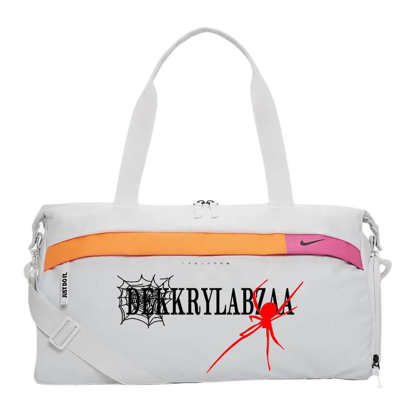 

Nike Полиэстеровый узорчатый наплечный рюкзак унисекс белый, Spider