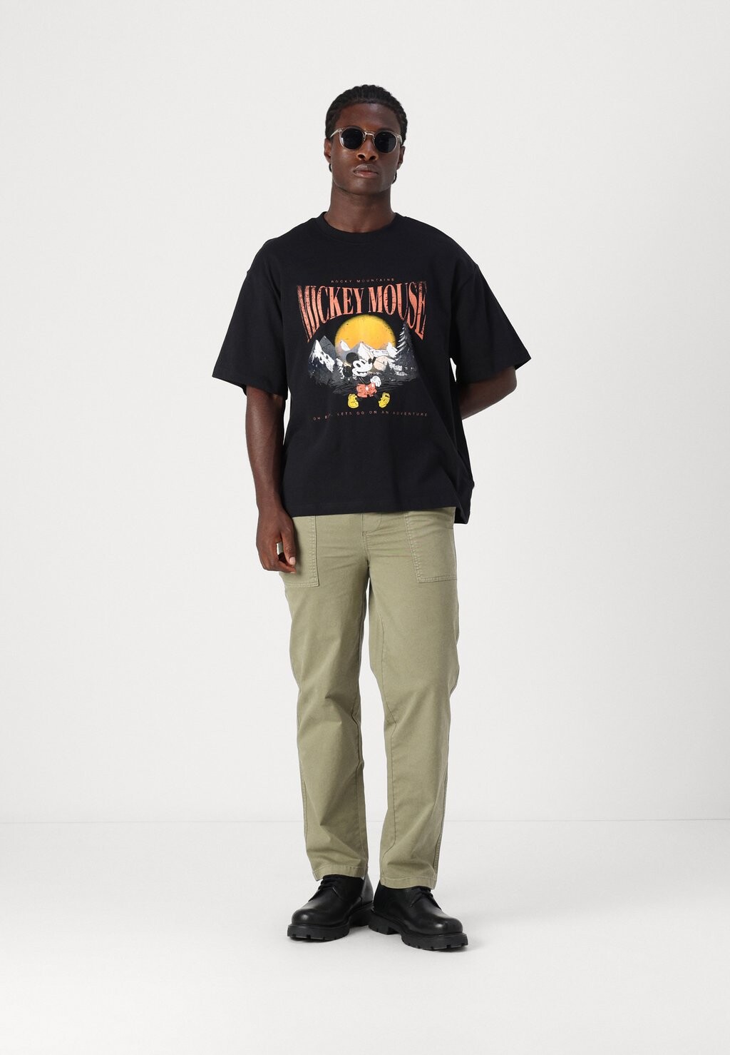 

Футболка с принтом ONSMICKEY MOUSE TEE Only & Sons, черный