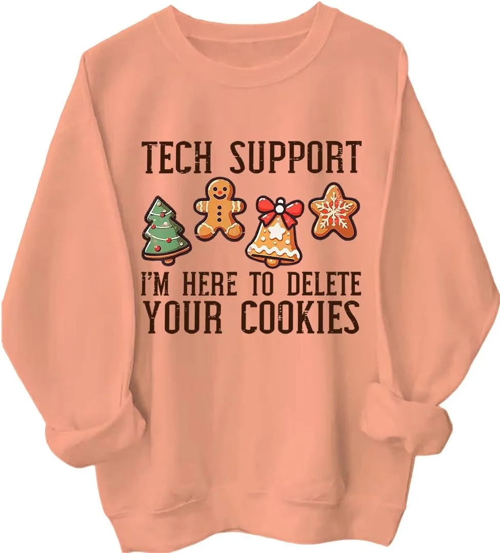

Толстовка Tech Support I Am Here to Delete Cookies Batclock