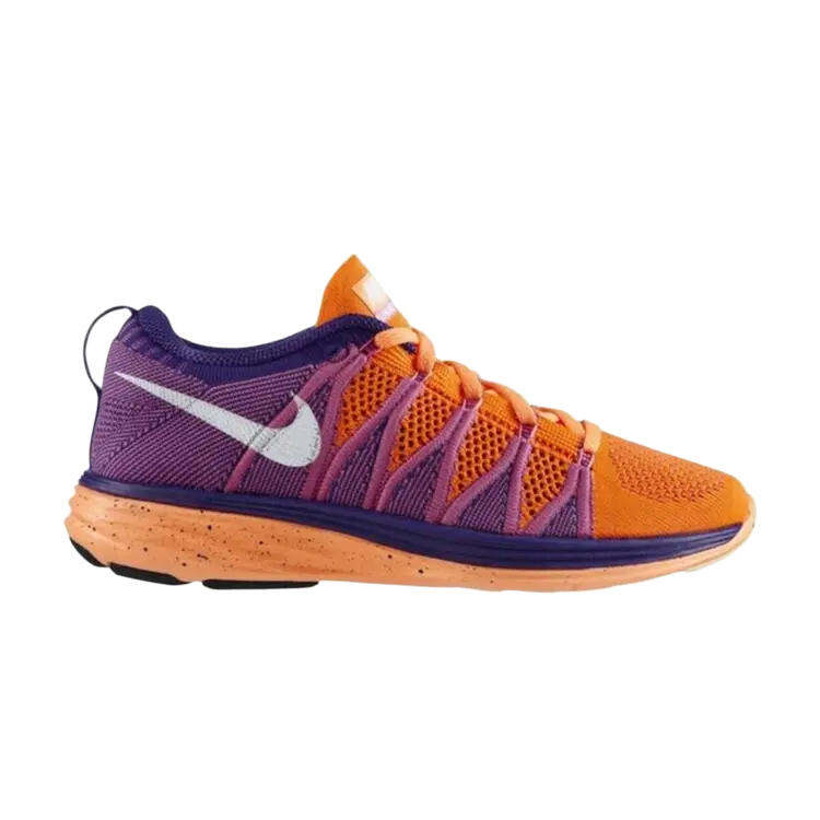 

Кроссовки Nike Wmns Flyknit Lunar 2 'Atomic Orange', оранжевый