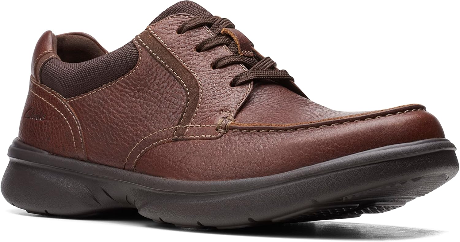 Мужские оксфорды Clarks Bradley Vibe, Tan Tumbled — фото 3