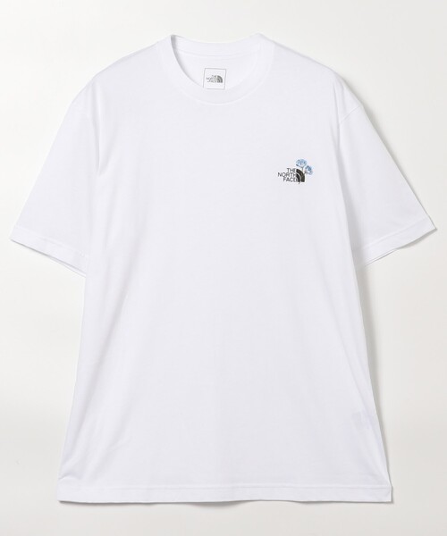 

FREAK'S STORE Футболка с коротким рукавом, лимитированная серия с цветочным логотипом, The North Face, белый