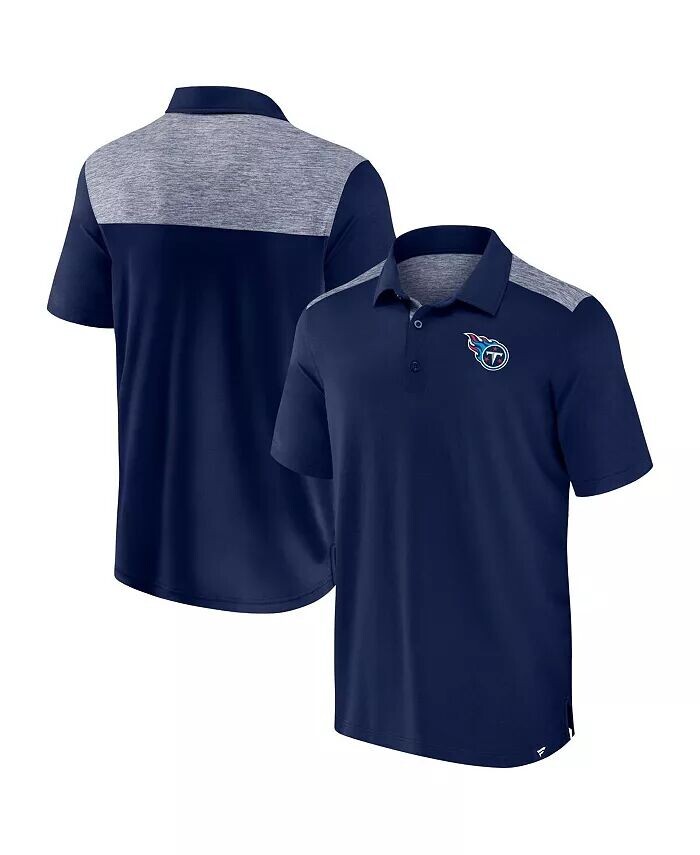 

Мужская темно-синяя рубашка-поло Tennessee Titans Long Shot Fanatics