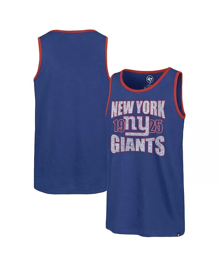 

Мужская майка-топ «Royal New York Giants» с загрузкой Franklin '47 Brand