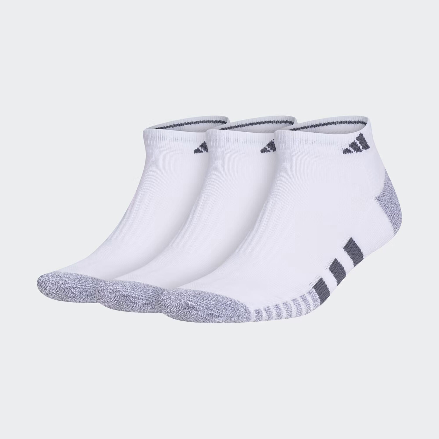 

Укороченные носки с мягкой подкладкой, 3 пары Adidas, White/Grey/Black