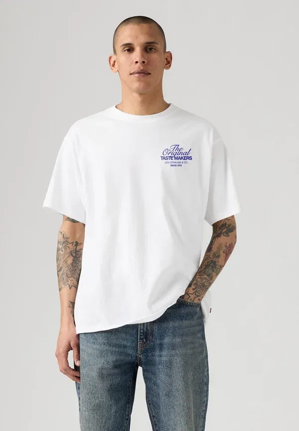 Футболка Levi's Vintage fit tee print t-shirt, ярко-белый — фото 2