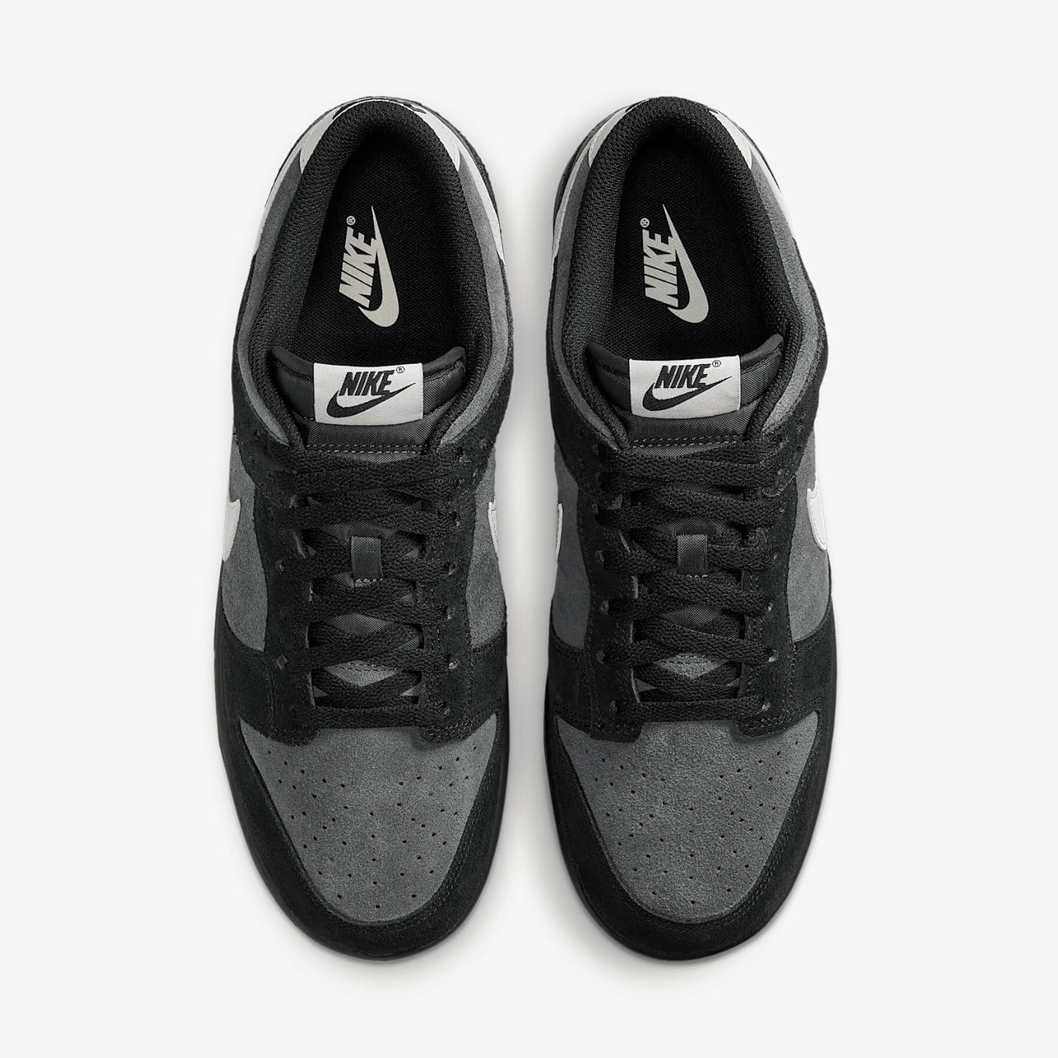Мужские кроссовки Nike Dunk Low, слоновая кость/черный — фото 4