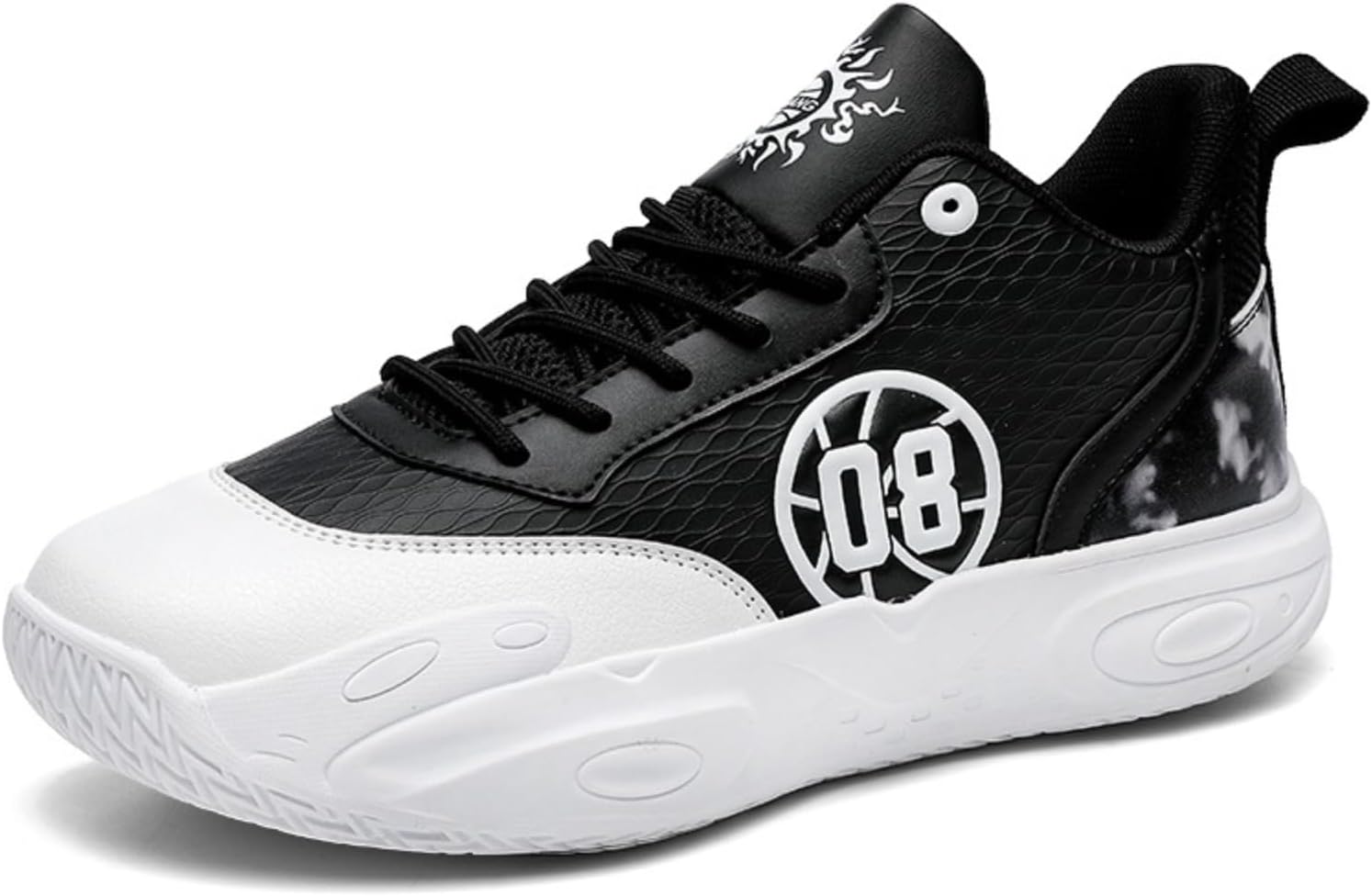 

Мужские дышащие кроссовки на платформе с сеткой и шнуровкой для баскетбола, легкие, с нескользящей подошвой, амортизирующие, для занятий спортом, бега, тренировок, для занятий в помещении и на улице, для прогулок и повседневной носки Netehadi, ч...