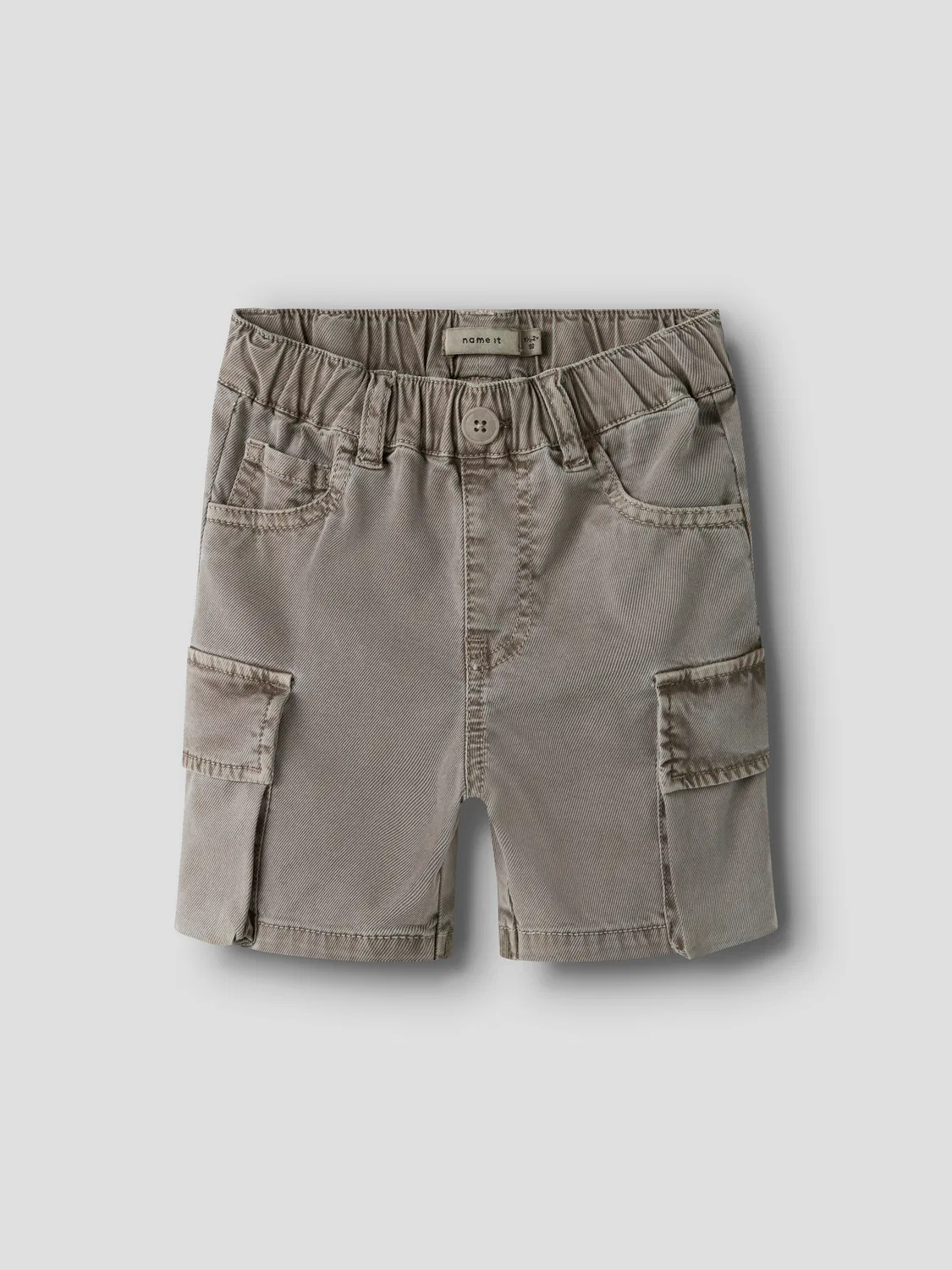 Широкие брюки 'NMMBEN B CARGO MK SHORTS 7805-PO NO' Name It, Mottled Grey — фото 4