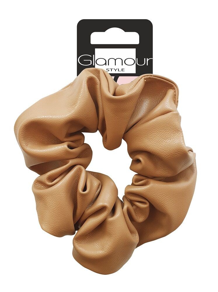 

Ободок для волос Glamour Eko Skóra Karmelowa, 1 шт