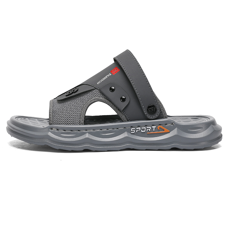 

Shiozawa Мужские пляжные сандалии серые, цвет Gray