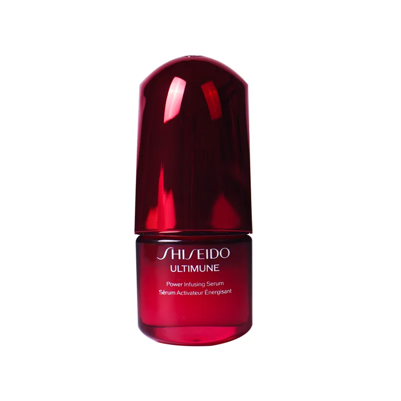 SHISEIDO Набор пробников Red Waist Redefining Radiance: сыворотка, лосьон, увлажняющий, питающий, восстанавливающий, антивозрастной, 15ml