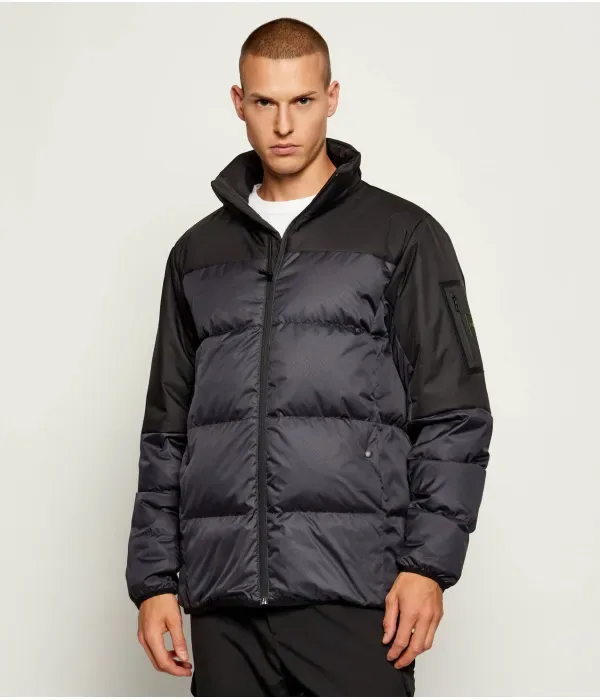 Пуховая куртка OW_Block-X JT HD regular fit Boss Green, темно-синий — фото 4