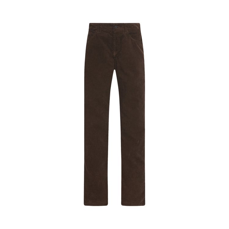 

Брюки The Row Carlyl Pants 'Dak Dark Coffee', коричневый