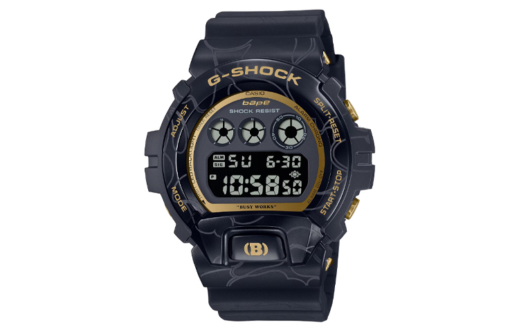 

Серые часы унисекс Full Metal Series GM-6900BAPE-1 CASIO
