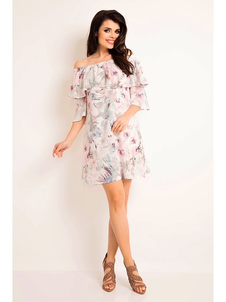 

Короткое платье Awama, цвет creme/bunt