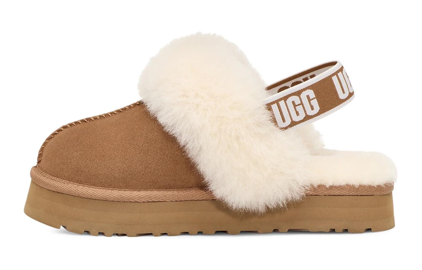 

Детские шлепанцы GS коричневые Ugg, цвет Chestnut