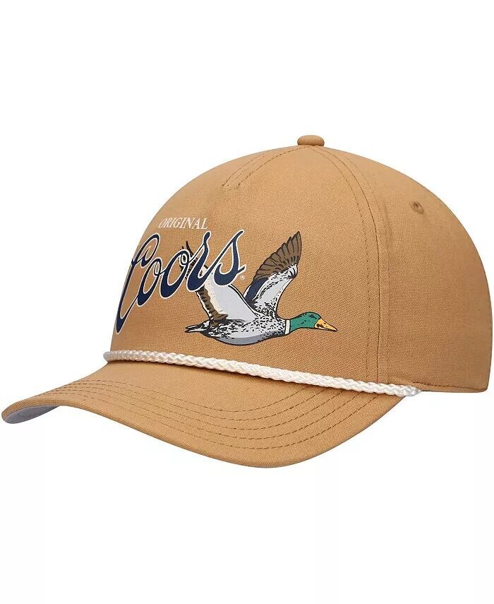 

Мужская коричневая кепка Coors Canvas Cappy Trucker Adjustable Hat American Needle